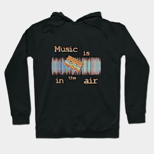 Music is in the air Hoodie